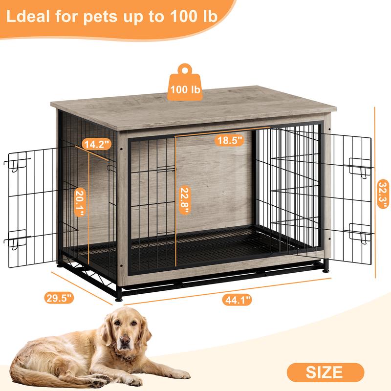 Multi-Functional Dog Crate Furniture — Style Meets Comfort
