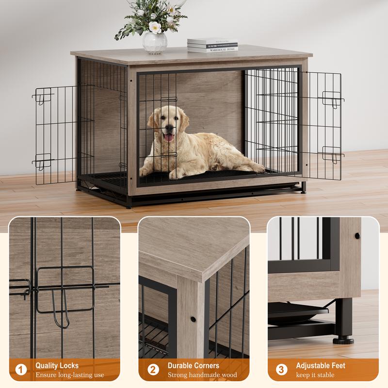 Multi-Functional Dog Crate Furniture — Style Meets Comfort